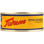Печень тресковых видов рыб МОРСКОЙ КОТИК По-скандинавски, 240г Печень тресковых видов рыб МОРСКОЙ КОТИК По-скандинавски, 240г