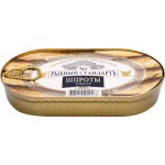 Шпроты в масле РЫБНЫЙ СТАНДАРТ №1, из балтийской кильки, 175г Шпроты в масле РЫБНЫЙ СТАНДАРТ №1, из балтийской кильки, 175г