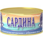 Сардины МОРСКОЕ СОДРУЖЕСТВО, 240г Сардины МОРСКОЕ СОДРУЖЕСТВО, 240г