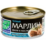 Марлин TASTY TINS натуральный в масле, филе, 170г
