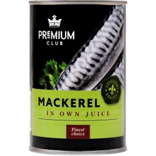 Макрель PREMIUM CLUB в собственном соку, кусочки, 425г в магазинах Лента