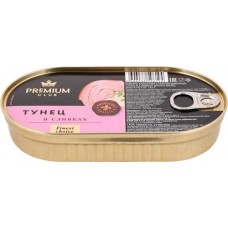 Тунец PREMIUM CLUB в сливках, 185г в магазинах Лента