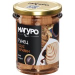 Тунец полосатый МАГУРО филе в соусе Терияки с маслом, 200г Тунец полосатый МАГУРО филе в соусе Терияки с маслом, 200г