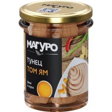 Тунец полосатый МАГУРО филе в соусе Том-Ям с маслом, 200г в магазинах Лента