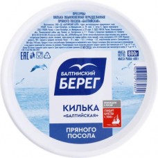 Килька Балтийская пряного посола БАЛТИЙСКИЙ БЕРЕГ, 800г в магазинах Лента