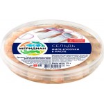 Сельдь МЕРИДИАН филе-кусочки в масле, 175г