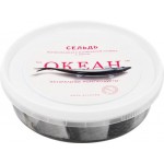 Сельдь ОКЕАН филе-кусочки в маринадной заливке с луком, 380г