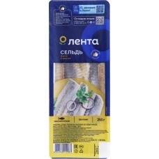 Сельдь ЛЕНТА филе в масле, 250г в магазинах Лента