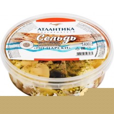 Сельдь АТЛАНТИКА По-царски филе-кусочки, 400г в магазинах Лента