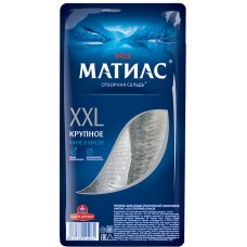 Сельдь САНТА БРЕМОР Матиас ХХL отборный, филе в масле, 300г в магазинах Лента