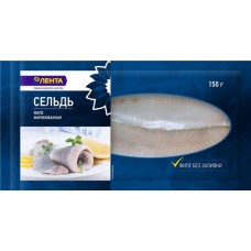 Сельдь маринованная ЛЕНТА филе, 150г в магазинах Лента