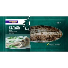 Сельдь маринованная ЛЕНТА филе с укропом, 150г в магазинах Лента