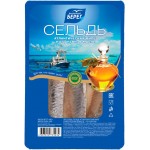 Сельдь БАЛТИЙСКИЙ БЕРЕГ По-царски, филе в масле, 400г Сельдь БАЛТИЙСКИЙ БЕРЕГ По-царски, филе в масле, 400г