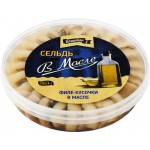 Сельдь КАПИТАН филе-кусочки в масле, 300г Сельдь КАПИТАН филе-кусочки в масле, 300г