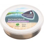 Сельдь Тихоокеанская специального посола РУССКОЕ МОРЕ Бочковая жирная, кусочки, 400г