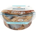 Сельдь Атлантическо-скандинавская малосольная АТЛАНТИКА филе-кусочки в масле, 240г Сельдь Атлантическо-скандинавская малосольная АТЛАНТИКА филе-кусочки в масле, 240г