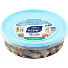 Пресервы: Сельдь БАЛТИЙСКИЙ БЕРЕГ атлантическая филе-кусочки слабосоленая в масле с укропом По-царски 0,4 кг. в магазинах Лента