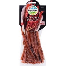 Горбуша копчено-вяленая МЕРИДИАН Премиум соломка, 80г в магазинах Лента