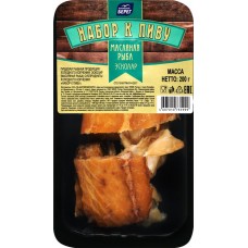 Набор к пиву холодного копчения БАЛТИЙСКИЙ БЕРЕГ Масляная рыба, 200г в магазинах Лента