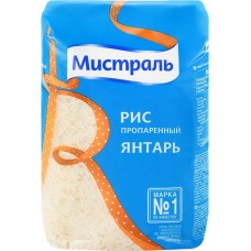 Рис длиннозерный МИСТРАЛЬ Янтарь высший сорт, 900г в магазинах Лента