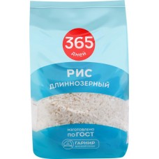 Рис длиннозерный 365 ДНЕЙ 3-й сорт, 800г в магазинах Лента