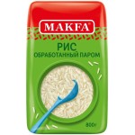 Рис длиннозерный MAKFA пропаренный, 800г