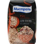 Рис для плова по-узбекски МИСТРАЛЬ Самарканд красный 1-й сорт, 500г