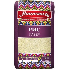 Рис НАЦИОНАЛЬ Лазер, 800г в магазинах Лента