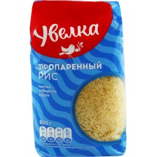 Рис длиннозерный УВЕЛКА пропаренный, 800г в магазинах Лента