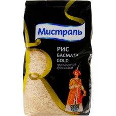 Рис МИСТРАЛЬ Басмати Gold, 500г в магазинах Лента