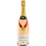 Вино игристое ACKERMAN CREMANT DE LOIRE AOP ROSE 1811 BRUT выдержанное розовое брют, 0.75л