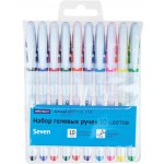 Набор гелевых ручек OFFICESPACE 1мм 10 цветов Арт. 180133 Набор гелевых ручек OFFICESPACE 1мм 10 цветов Арт. 180133