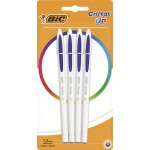 Набор шариковых ручек BIC Cristal UP, синий, 4шт
