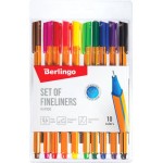 Набор капиллярных ручек BERLINGO Rapido, 10 цветов Арт. CK_40010 Набор капиллярных ручек BERLINGO Rapido, 10 цветов Арт. CK_40010