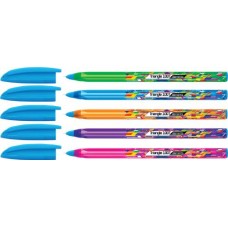 Ручка шариковая BERLINGO Triangle 100T Elements 0,7мм, синий, трехгранная Арт. CBp_07116 в магазинах Лента