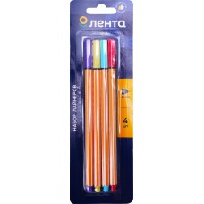Лайнеры ЛЕНТА 0,4мм, 4 цвета Арт. LTA097,LTA0720010, 4шт в магазинах Лента Лайнеры ЛЕНТА 0,4мм, 4 цвета Арт. LTA097,LTA0720010, 4шт в магазинах Лента