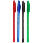 Набор шариковых ручек ERICH KRAUSE Neo Original 0,7мм синий, черный, красный, зеленый Арт. 47509, 4шт