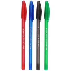 Набор шариковых ручек ERICH KRAUSE Neo Original 0,7мм синий, черный, красный, зеленый Арт. 47509, 4шт в магазинах Лента