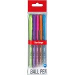 Набор шариковых ручек BERLINGO Tribase Neon 0,7мм синий Арт. CBp_70932_5, 5шт