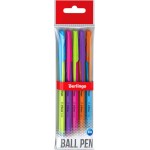 Набор шариковых ручек BERLINGO Tribase Fuze 0,7мм синий Арт. CBp_70922_5, 5шт