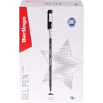 Ручка гелевая BERLINGO Apex 0,5мм, черный Арт. CGp_05151