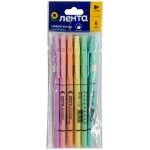 Набор шариковых ручек ЛЕНТА синий, 6шт Набор шариковых ручек ЛЕНТА синий, 6шт