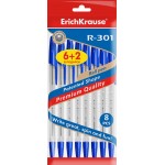 Набор шариковых ручек ERICHKRAUSE Classic Stick 1мм, черный, 8шт