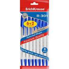 Набор шариковых ручек ERICHKRAUSE Classic Stick 1мм, черный, 8шт в магазинах Лента