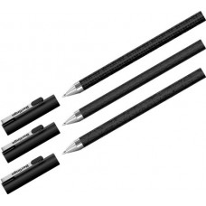 Ручка шариковая BERLINGO DoubleBlack 0,7мм, синий в магазинах Лента