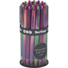 Ручка шариковая BERLINGO Terrain 0,7мм, автоматическая, синий в магазинах Лента