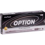 Ручка шариковая MUNHWA Option 0,5мм, черный