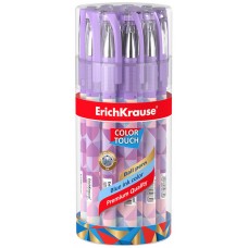 Ручка шариковая ERICHKRAUSE ColorTouch Magic Rhombs, синий Арт. 50739 в магазинах Лента