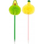 Ручка шариковая MESHU Avocado&Ananas синяя, 0,7мм, Арт. MS_65763
