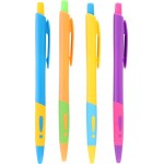 Набор шариковых ручек ЛЕНТА автоматические, синие, Арт. XFLTBL-7, 4шт Набор шариковых ручек ЛЕНТА автоматические, синие, Арт. XFLTBL-7, 4шт